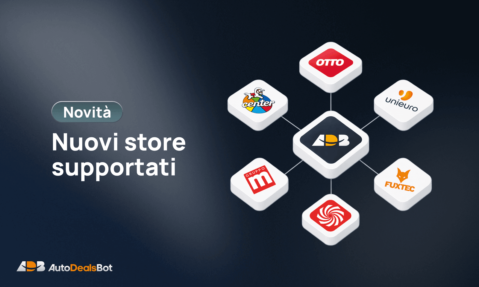 Nouvelles boutiques supportées