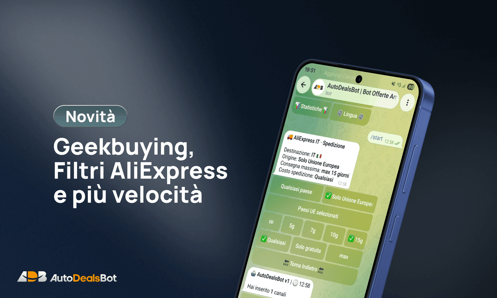 Geekbuying, filtri e più velocità
