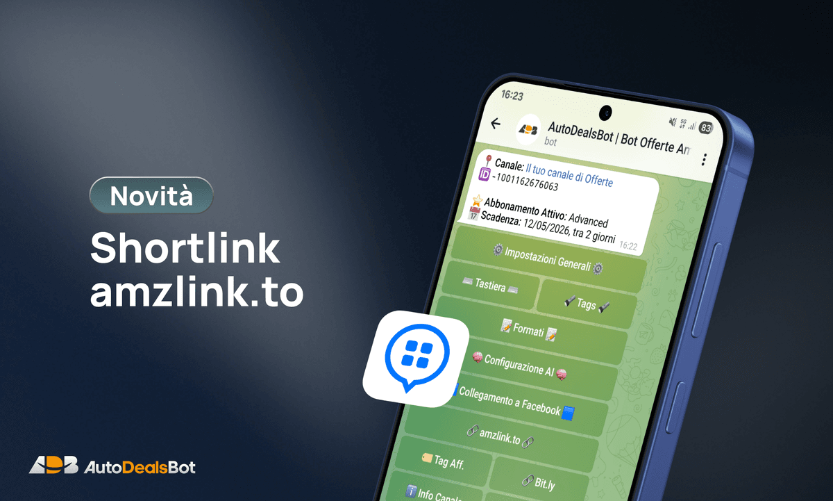 Shortlink amzlink.to con PostTap